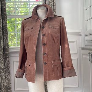 Tahari Corduroy Blazer 10 EUC